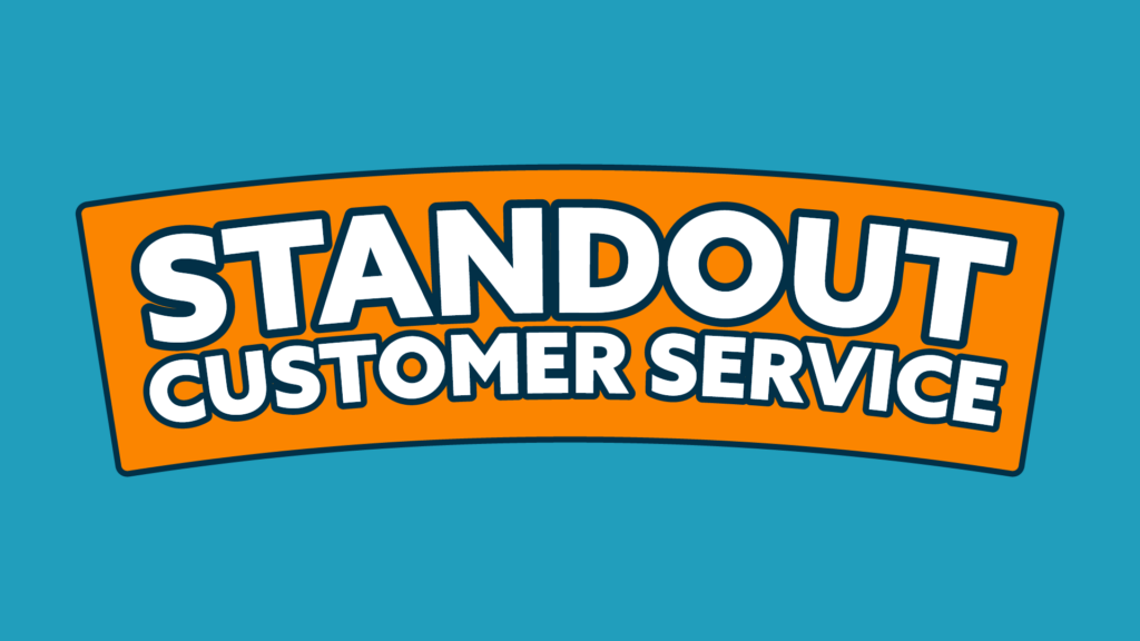 Standout Customer Service Banner