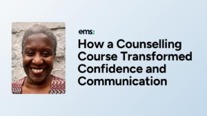 How a Counselling Course Transformed Confidence and Communication. Photo of Mabel Regis